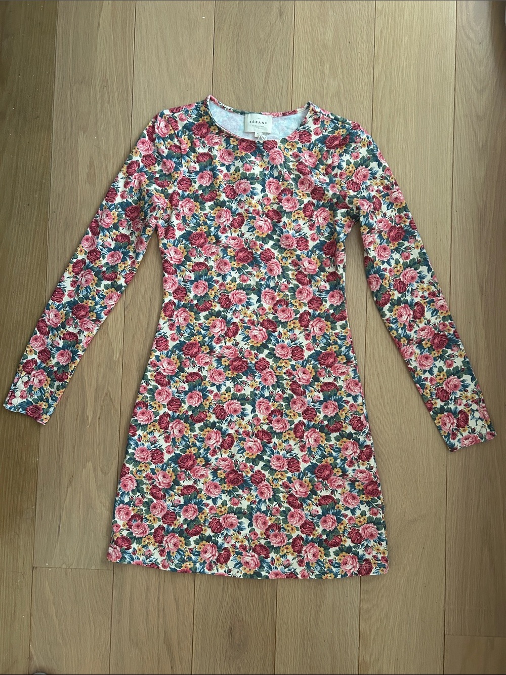 Sézane floral dress in size XS/2